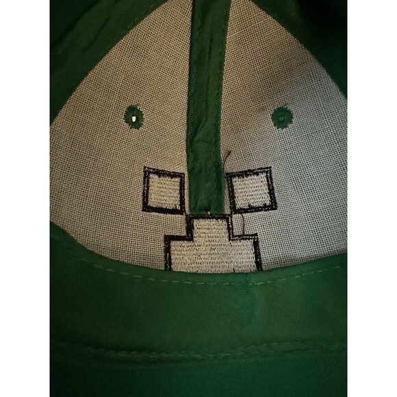 Minecraft Jinx Hat Cap Adjustable Green Creeper Baseball Youth, Embroidered NICE - Picture 5 of 5